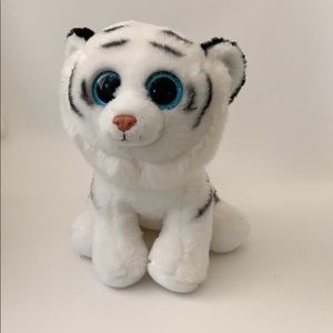 Ty Beanie white tiger